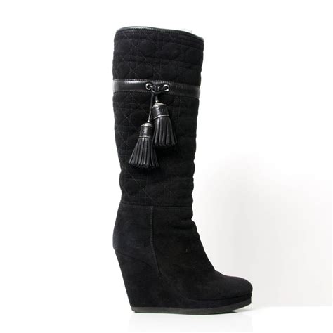 dior shearling boots|shearling boots for women.